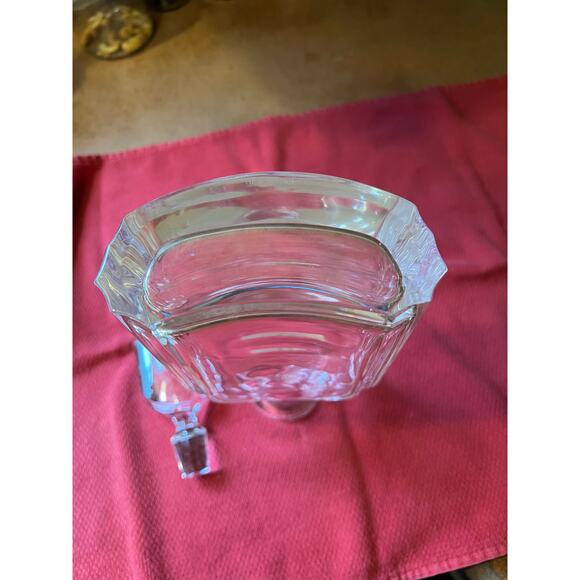 Villeroy & Boch crystal glass liquor whiskey decanter elegant barware RARE - Picture 8 of 10